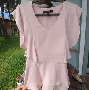 BCBG Maxazria Blush colored Blouse